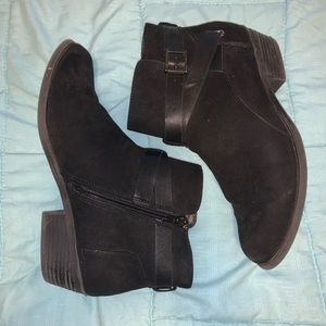 Carlos by Carlos Santana Black Ankle Boots